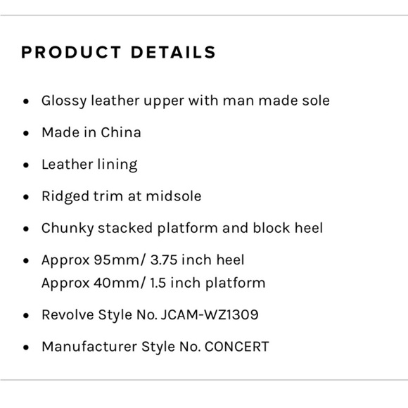 Jeffrey Campbell Concert Mules in black, 7.5 - Picture 11 of 12